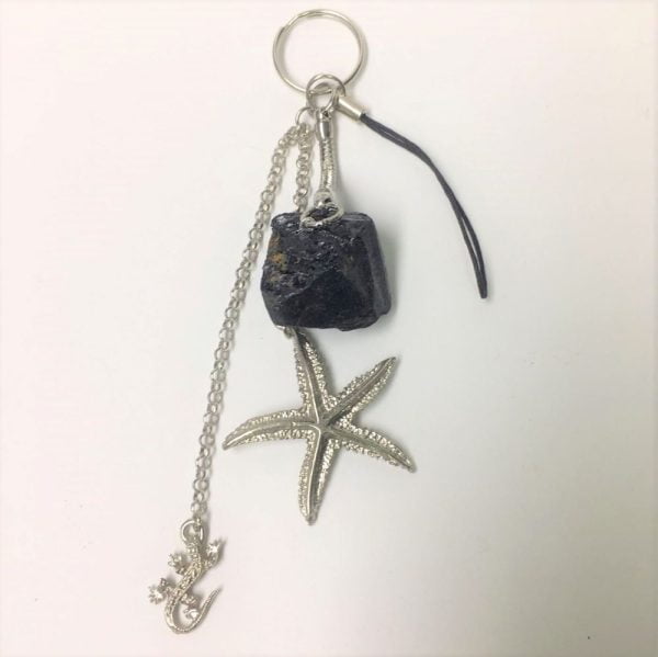 Black Tourmaline Key Chain