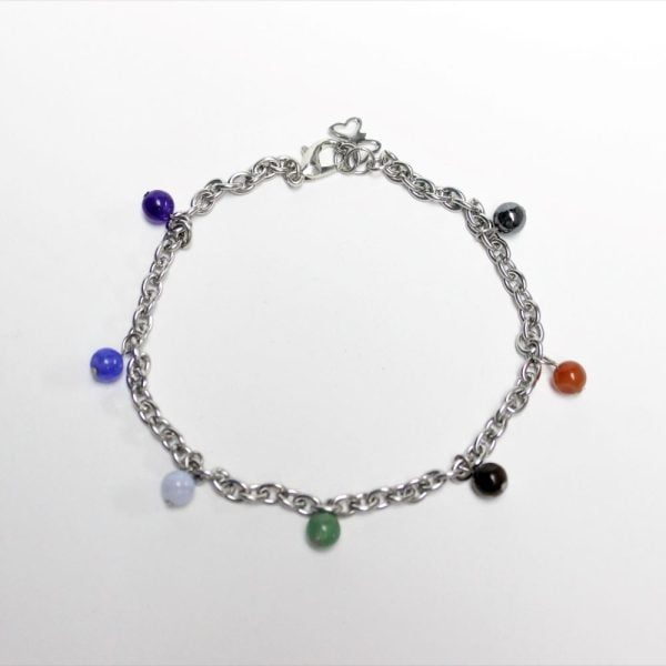 Chakra Stainless Steel Bracelet