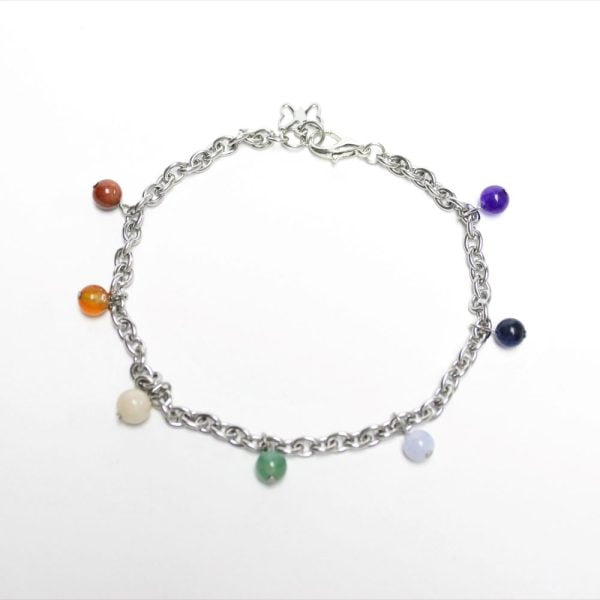 Chakra Stainless Steel Bracelet