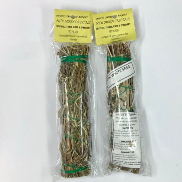 Esoteric Smudge Sticks Lemongrass & Mugwort with White Sage